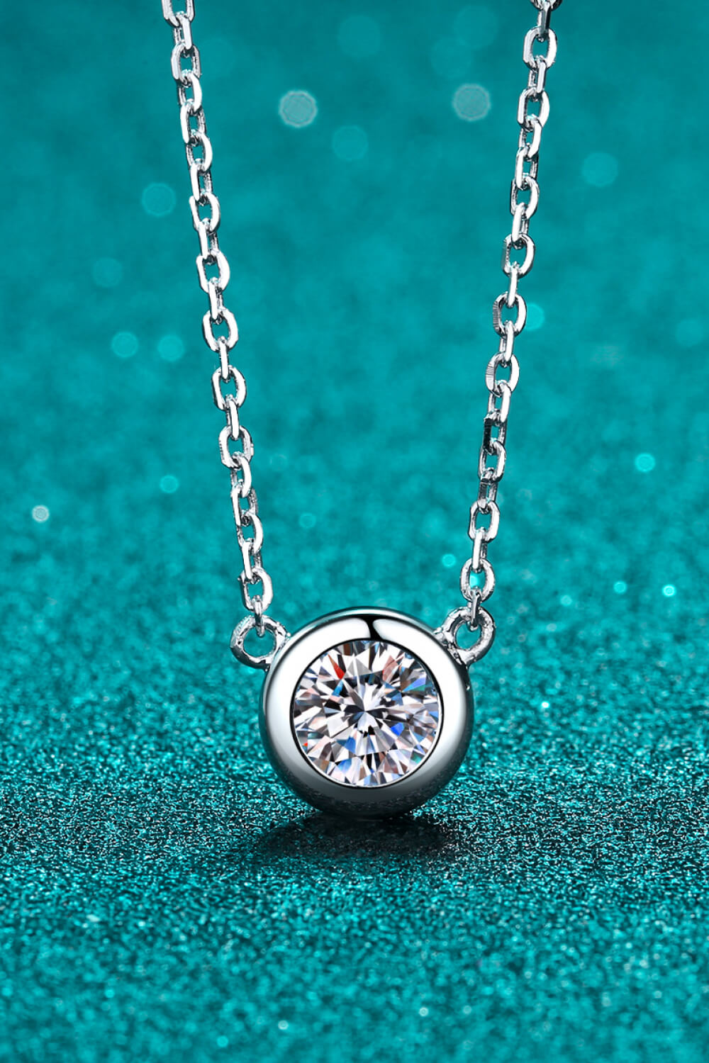 Sparkala™ Round Pendant Chain Necklace by Sparkala