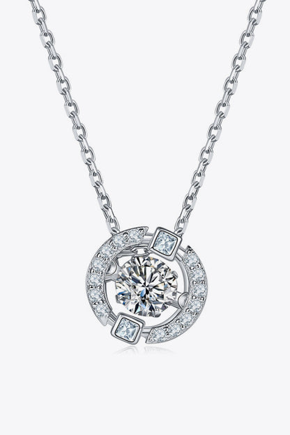 Sparkala™ Pendant Chain-Link Necklace (Platinum-Plated Fine Silver) by Sparkala