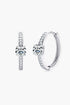 Carry Your Love 1 Carat Sparkala™ Platinum-Plated Earrings by Sparkala