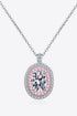 Adored 925 Sterling Silver Rhodium-Plated 1 Carat Sparkala™ Pendant Necklace by Sparkala
