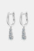 1.8 Carat Sparkala™ Platinum-Plated 925 Sterling Silver Drop Earrings by Sparkala