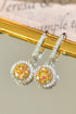 Platinum-Plated 2 Carat Sparkala™ Drop Earrings by Sparkala