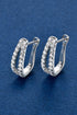 Sparkala™ Platinum-Plated 925 Sterling Silver Earrings by Sparkala