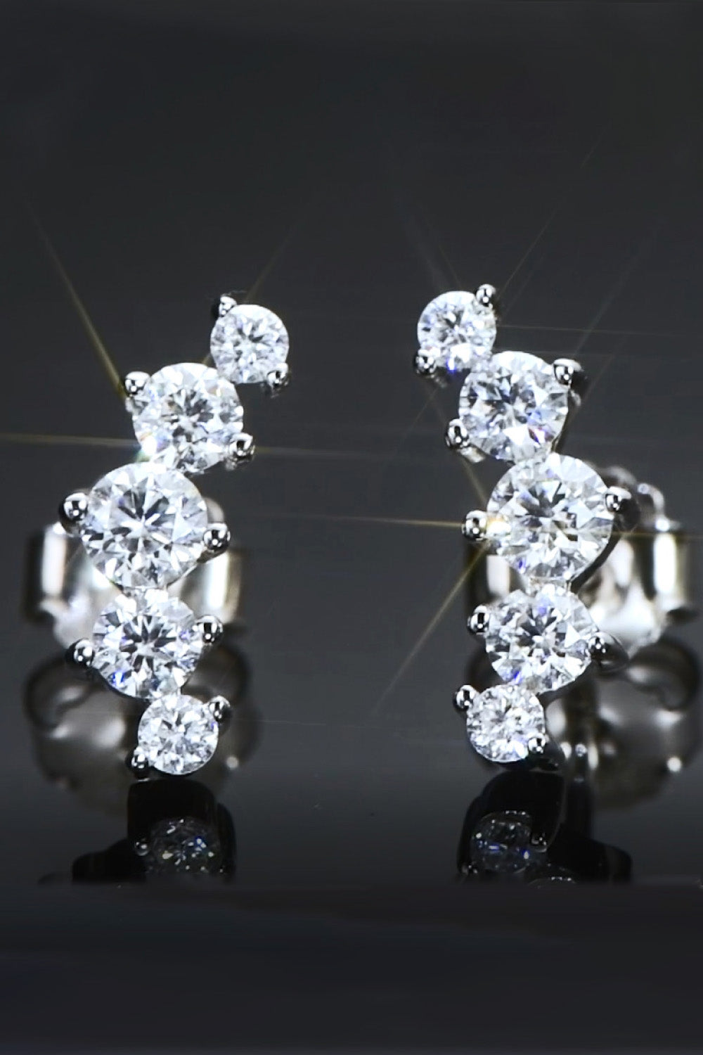 All You Need Sparkala™ Platinum-Plated Earrings by Sparkala