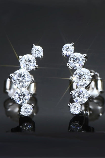 All You Need Sparkala™ Platinum-Plated Earrings by Sparkala