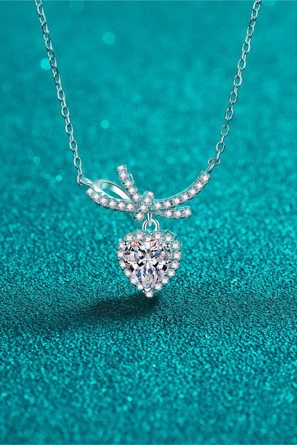 1 Carat Sparkala™ Heart Pendant Necklace by Sparkala