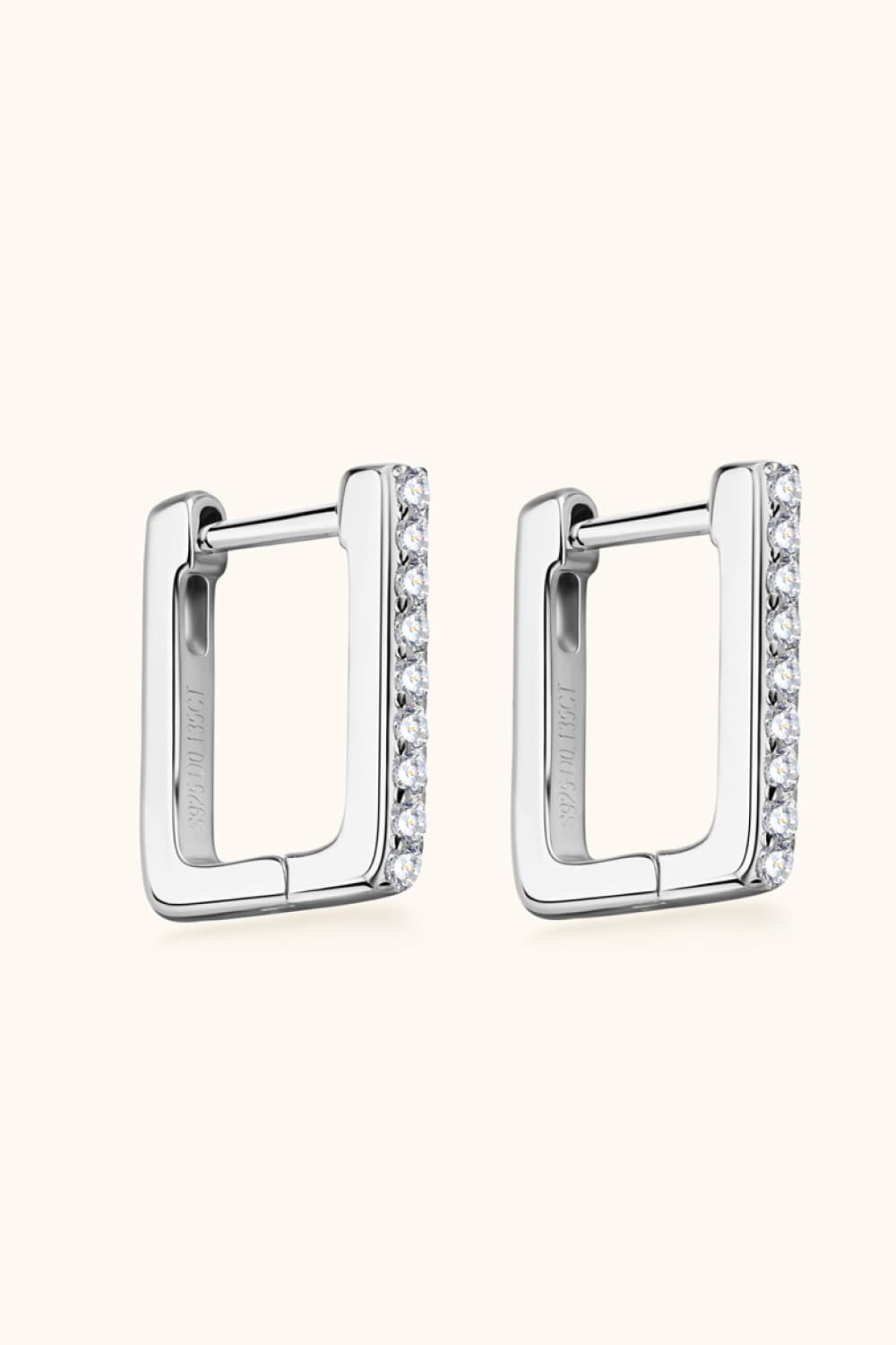 Sparkala™ Geometric Platinum-Plated 925 Sterling Silver Earrings by Sparkala