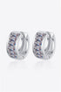 1.8 Carat Sparkala™ 925 Sterling Silver Huggie Earrings by Sparkala