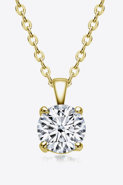 1 Carat Sparkala™ Chain-Link Necklace (Platinum-Plated Fine Silver) by Sparkala