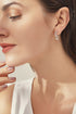 925 Sterling Silver Sparkala™ Double Hoop Earrings (Platinum-Plated Fine Silver) by Sparkala