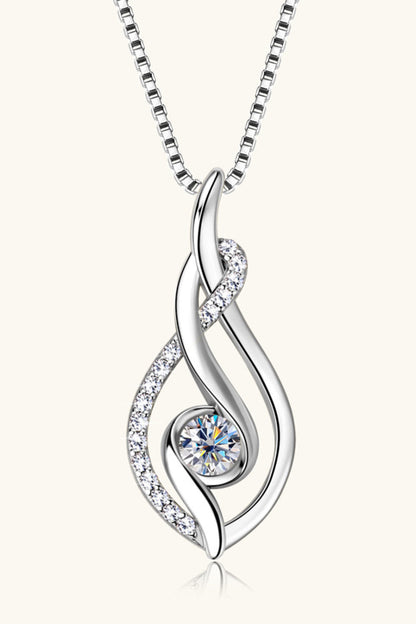 Sparkala™ Platinum-Plated 925 Sterling Silver Necklace by Sparkala