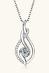 Sparkala™ Platinum-Plated 925 Sterling Silver Necklace by Sparkala