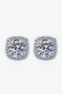 Let Me Love You 1 Carat Sparkala™ Stud Earrings by Sparkala