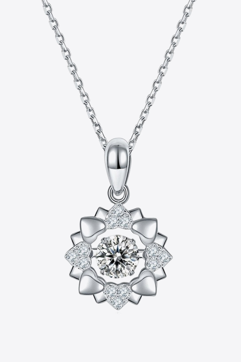 Sparkala™ Flower Shape Pendant Necklace by Sparkala