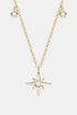 Sparkala™ North Star Pendant Platinum-Plated 925 Sterling Silver Necklace by Sparkala