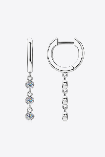 Sparkala™ Decor Platinum-Plated 925 Sterling Silver Earrings by Sparkala