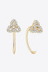 Sparkala™ Platinum-Plated 925 Sterling Silver Earrings by Sparkala