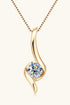 1 Carat Sparkala™ Platinum-Plated 925 Sterling Silver Necklace by Sparkala