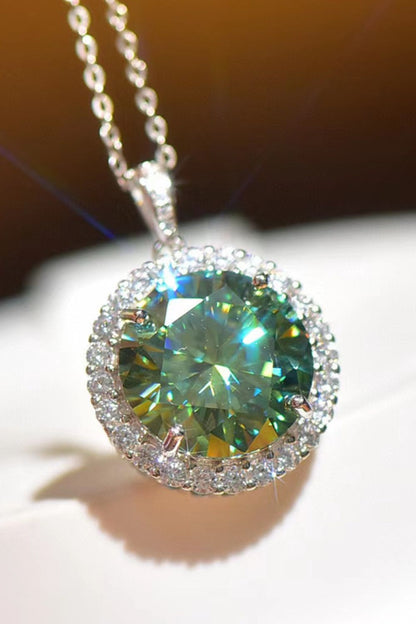 10 Carat Sparkala™ Pendant Platinum-Plated Necklace by Sparkala