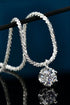 1 Carat Sparkala™ Platinum-Plated 925 Sterling Silver Necklace by Sparkala