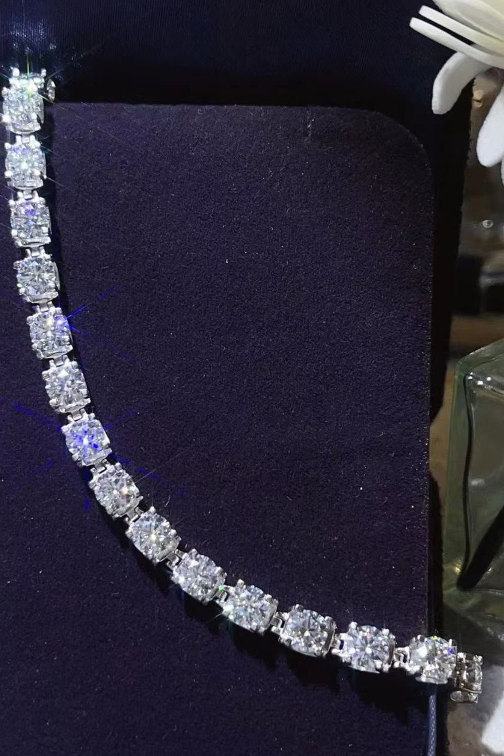 10 Carat Sparkala™ Tennis Bracelet (Platinum over Pure Sterling Silver) by Sparkala