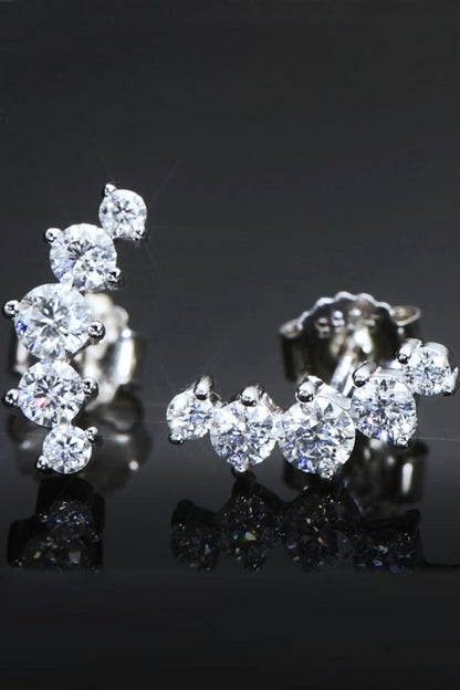 All You Need Sparkala™ Platinum-Plated Earrings by Sparkala
