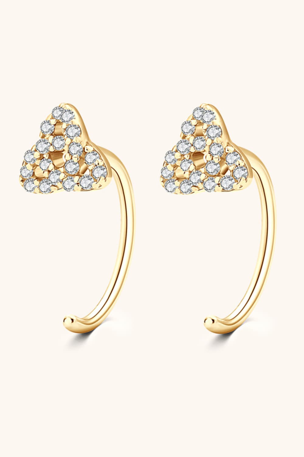 Sparkala™ Platinum-Plated 925 Sterling Silver Earrings by Sparkala