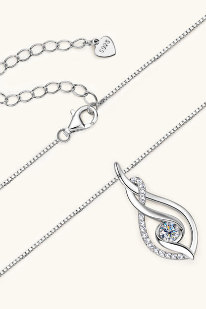 Sparkala™ Platinum-Plated 925 Sterling Silver Necklace by Sparkala