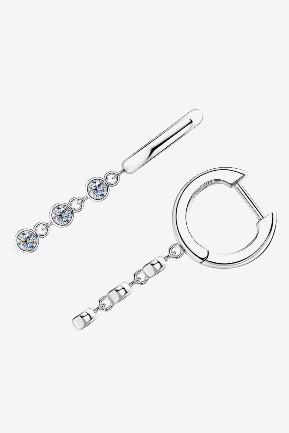 Sparkala™ Decor Platinum-Plated 925 Sterling Silver Earrings by Sparkala