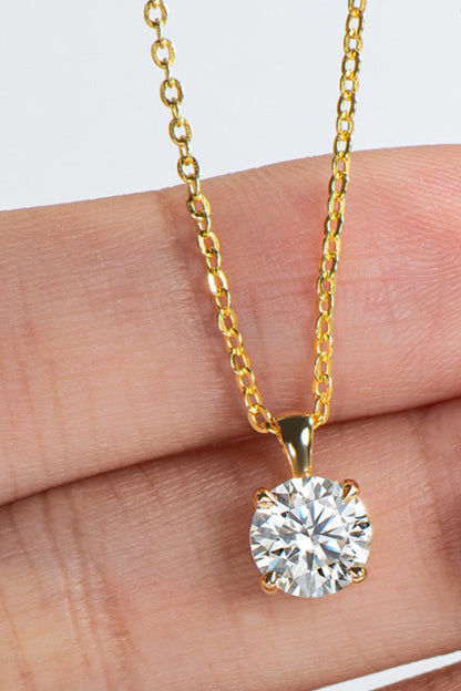 1 Carat Sparkala™ Chain-Link Necklace (Platinum-Plated Fine Silver) by Sparkala