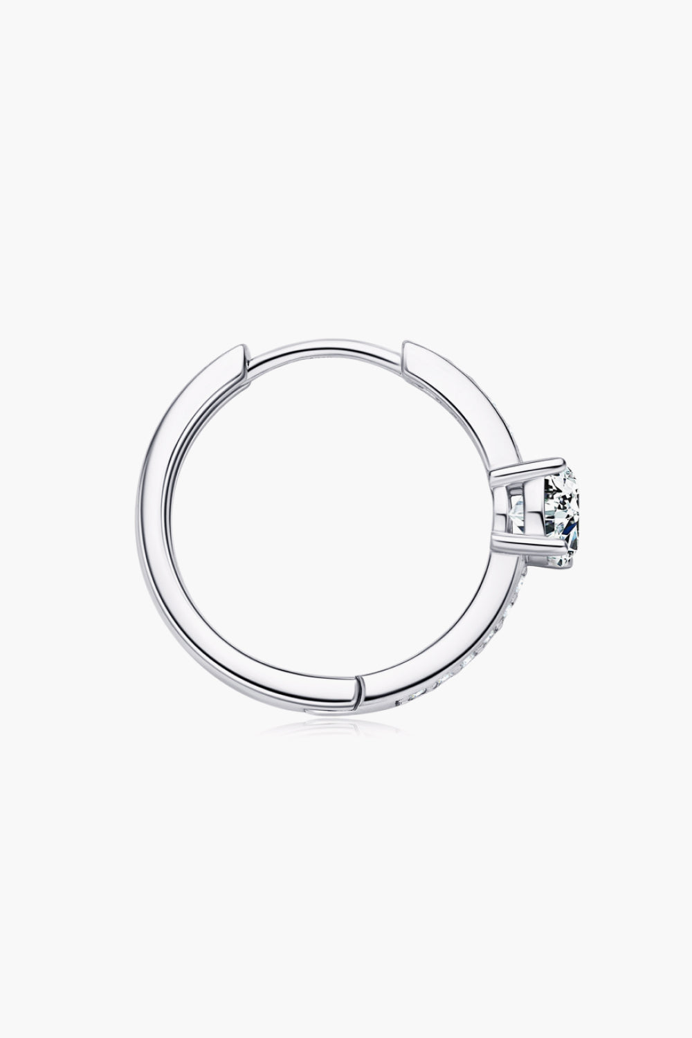 Carry Your Love 1 Carat Sparkala™ Platinum-Plated Earrings by Sparkala