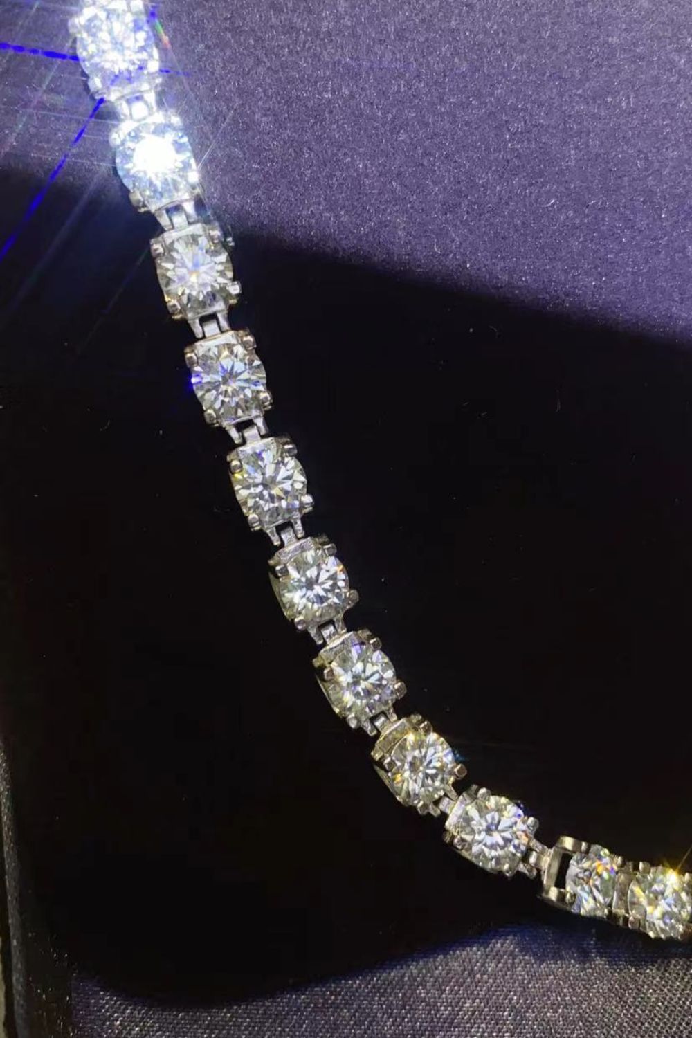 10 Carat Sparkala™ Tennis Bracelet (Platinum over Pure Sterling Silver) by Sparkala
