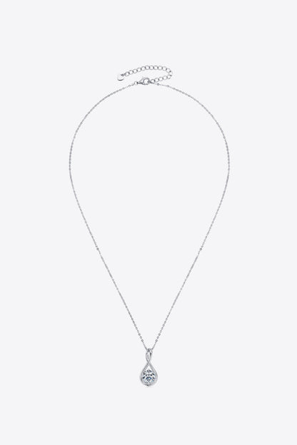2 Carat Sparkala™ Platinum-Plated 925 Sterling Silver Necklace by Sparkala