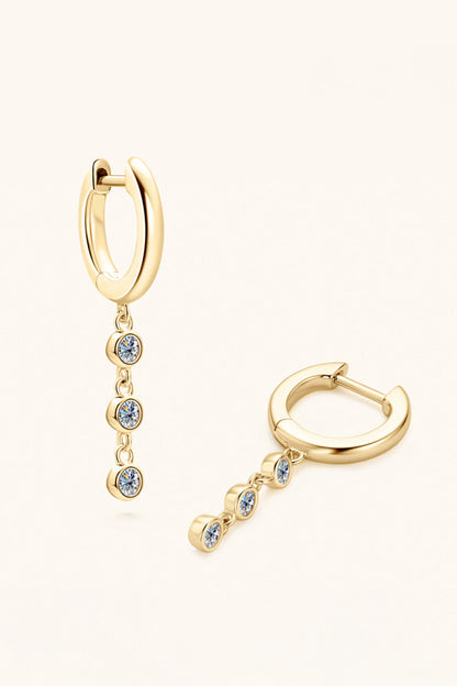 Sparkala™ Decor Platinum-Plated 925 Sterling Silver Earrings by Sparkala