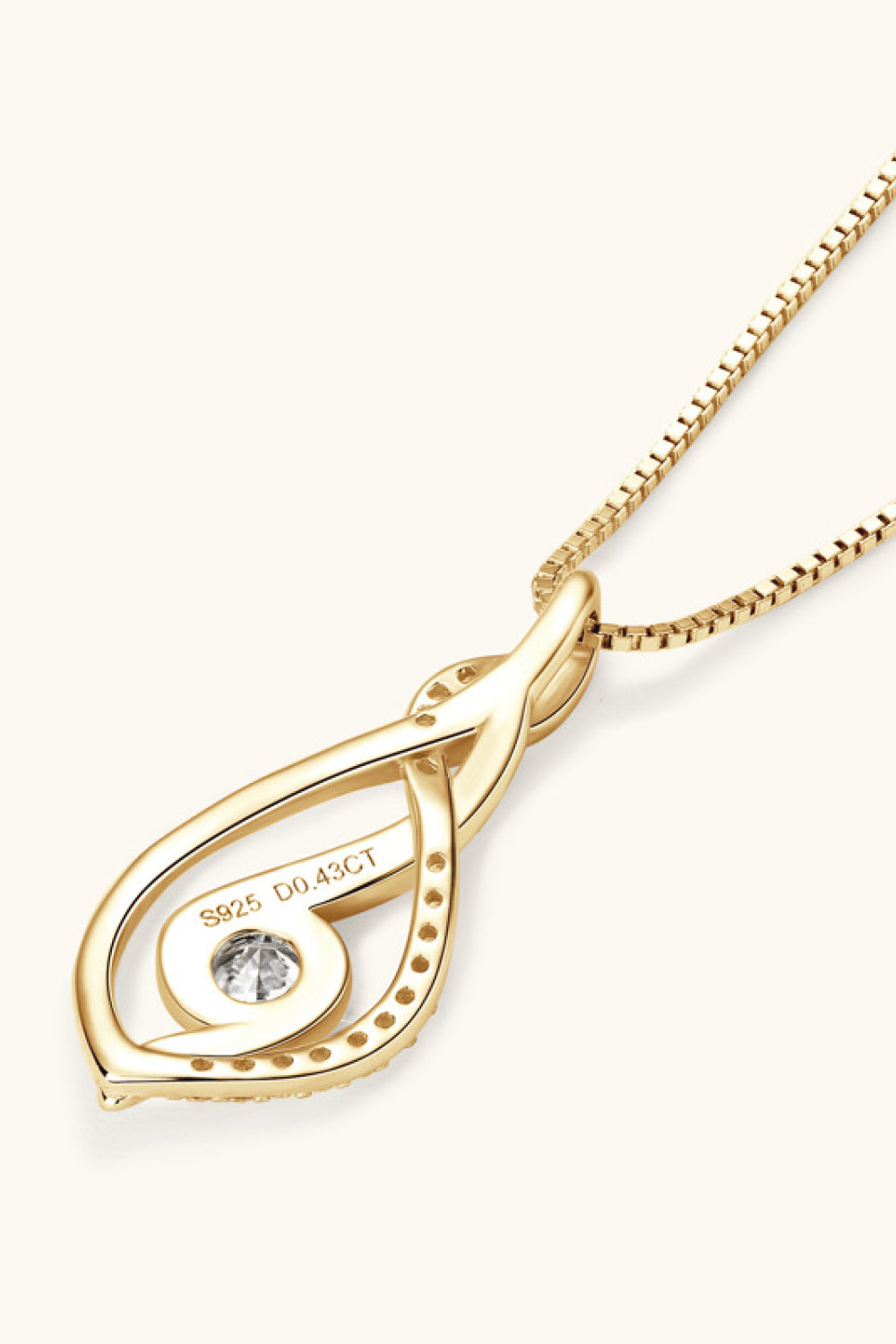 Sparkala™ Platinum-Plated 925 Sterling Silver Necklace by Sparkala
