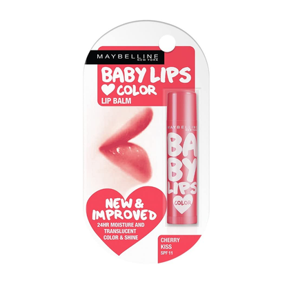 Maybelline New York Baby Lips Lip Balms Cherry Kiss And Berry Crush by Dista