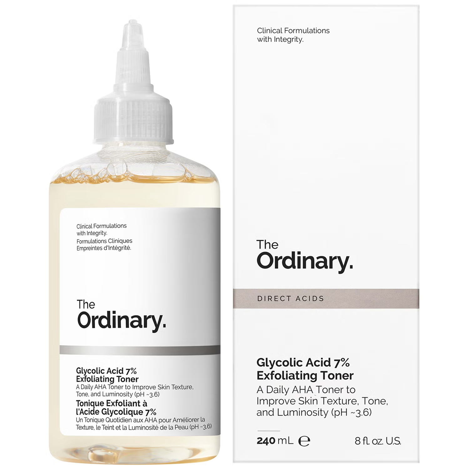 The Ordinary Glycolic Acid 7% Exfoliating Mini Toner by Dista