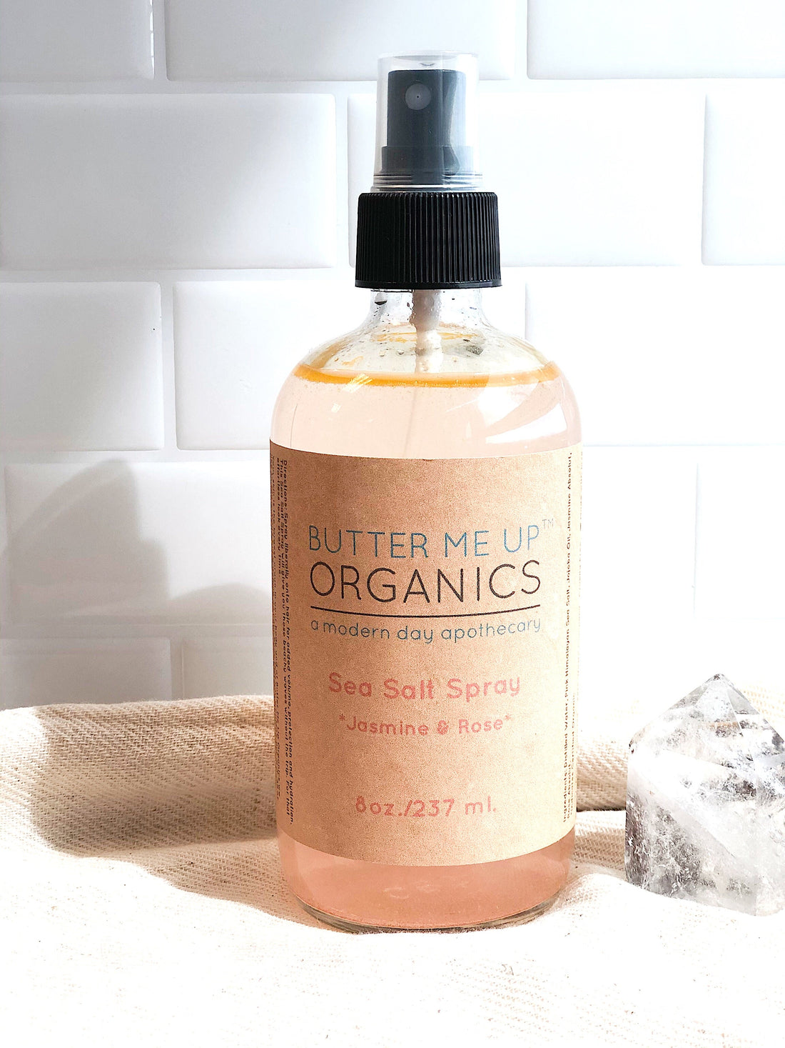 Sea Salt Spray / Pink Himilayan Salt / Hair Texturizer / Beach Waves / Natural Hair Spray / Salt Hair Spray by Butter Me Up Organics