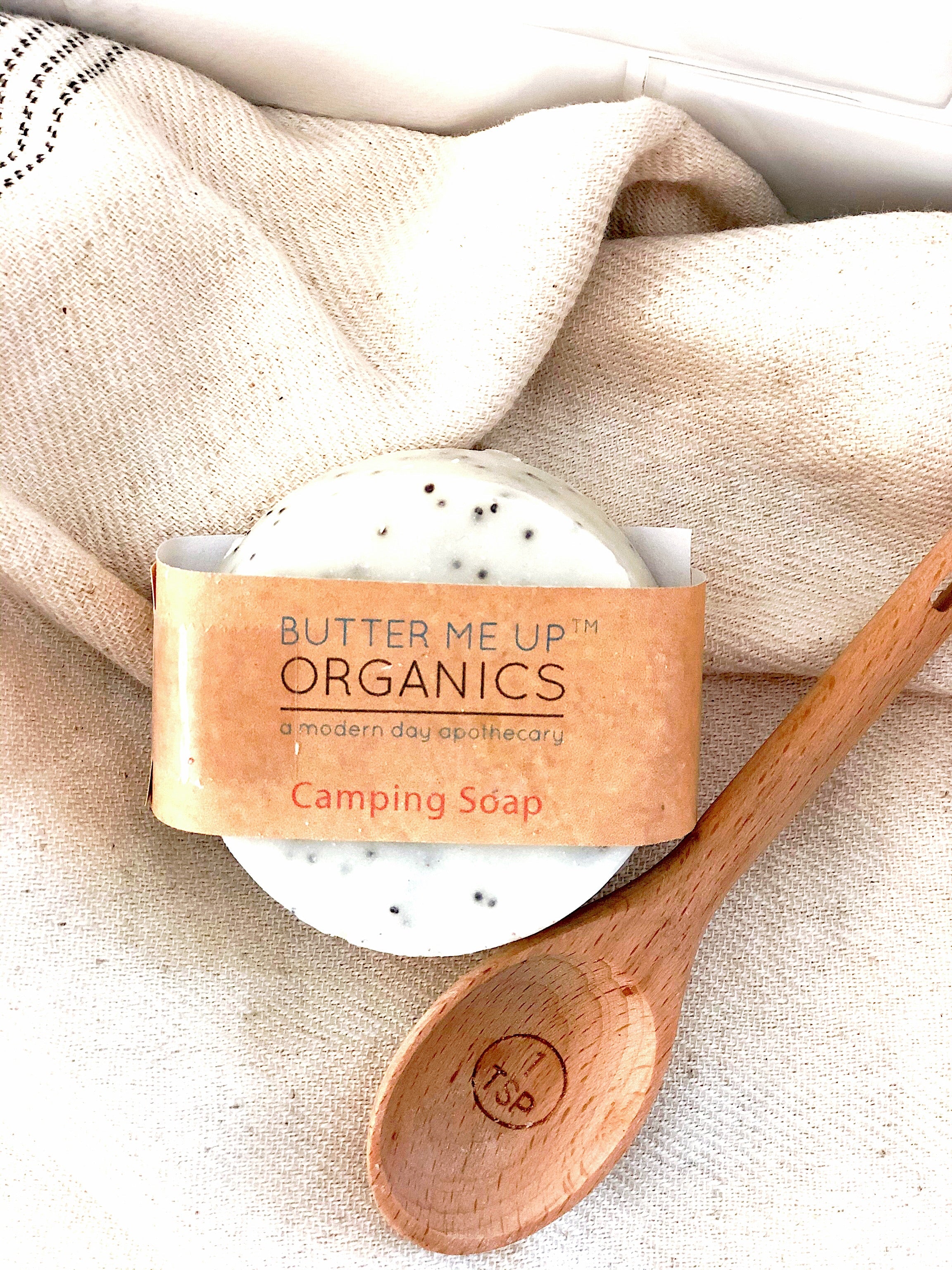 Organic Camping Soap / Bug Repellant / Shampoo Bar / All Over Bar by Butter Me Up Organics