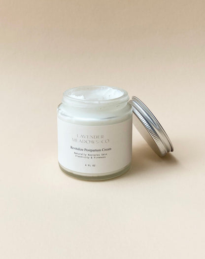 Revitalize Postpartum Cream 4oz by Lavender Meadows Co