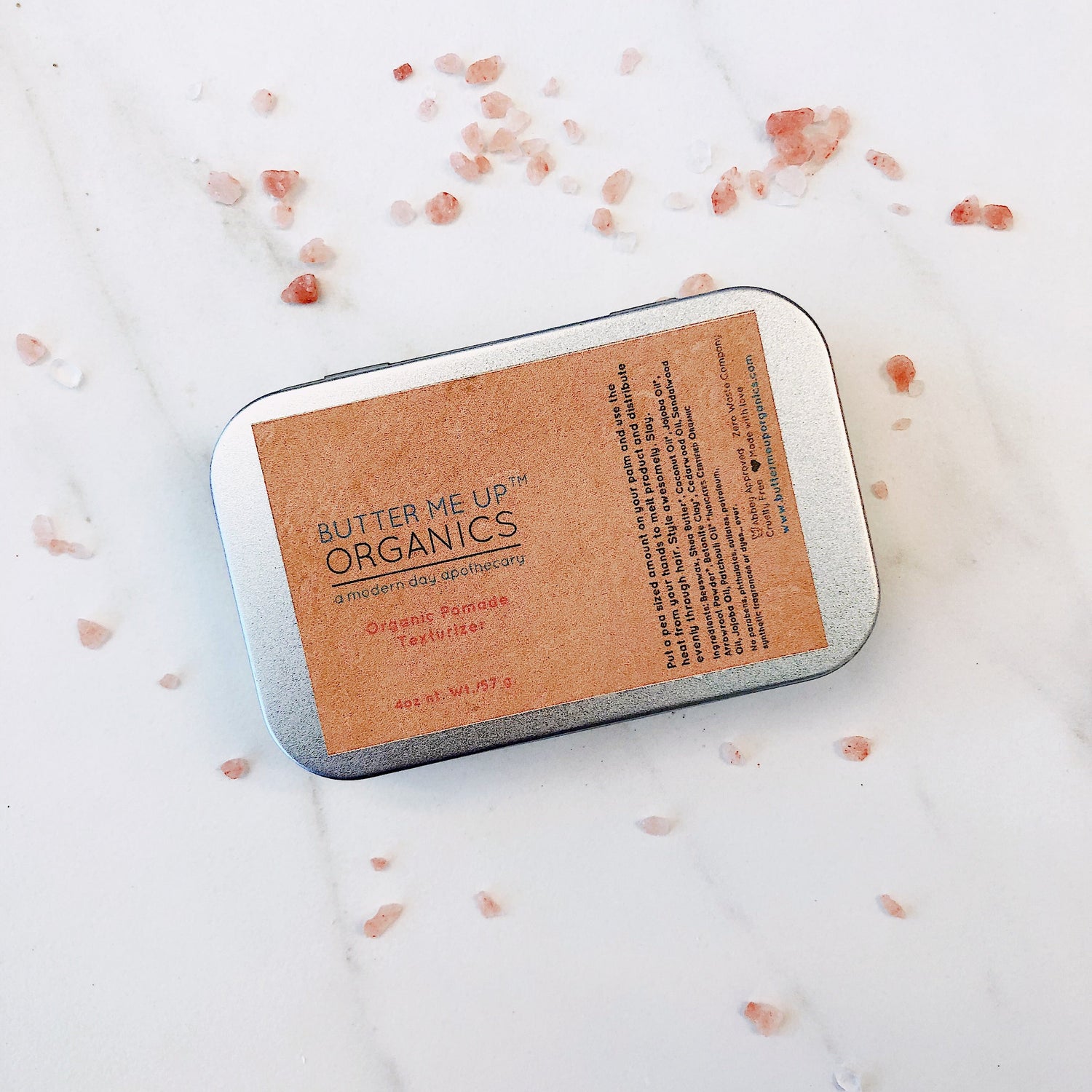 Organic Pomade Hair Wax Styling Gel by Butter Me Up Organics