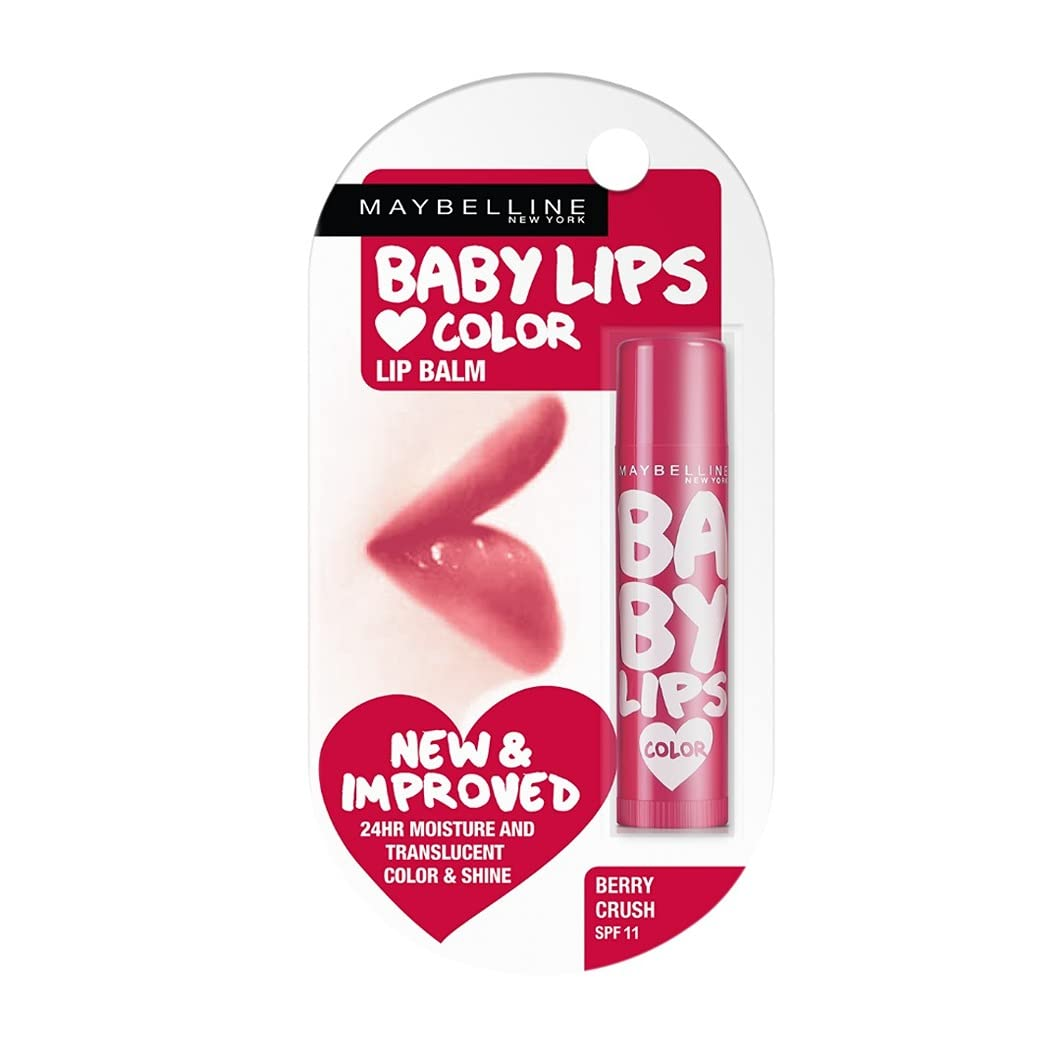 Maybelline New York Baby Lips Lip Balms Cherry Kiss And Berry Crush by Dista