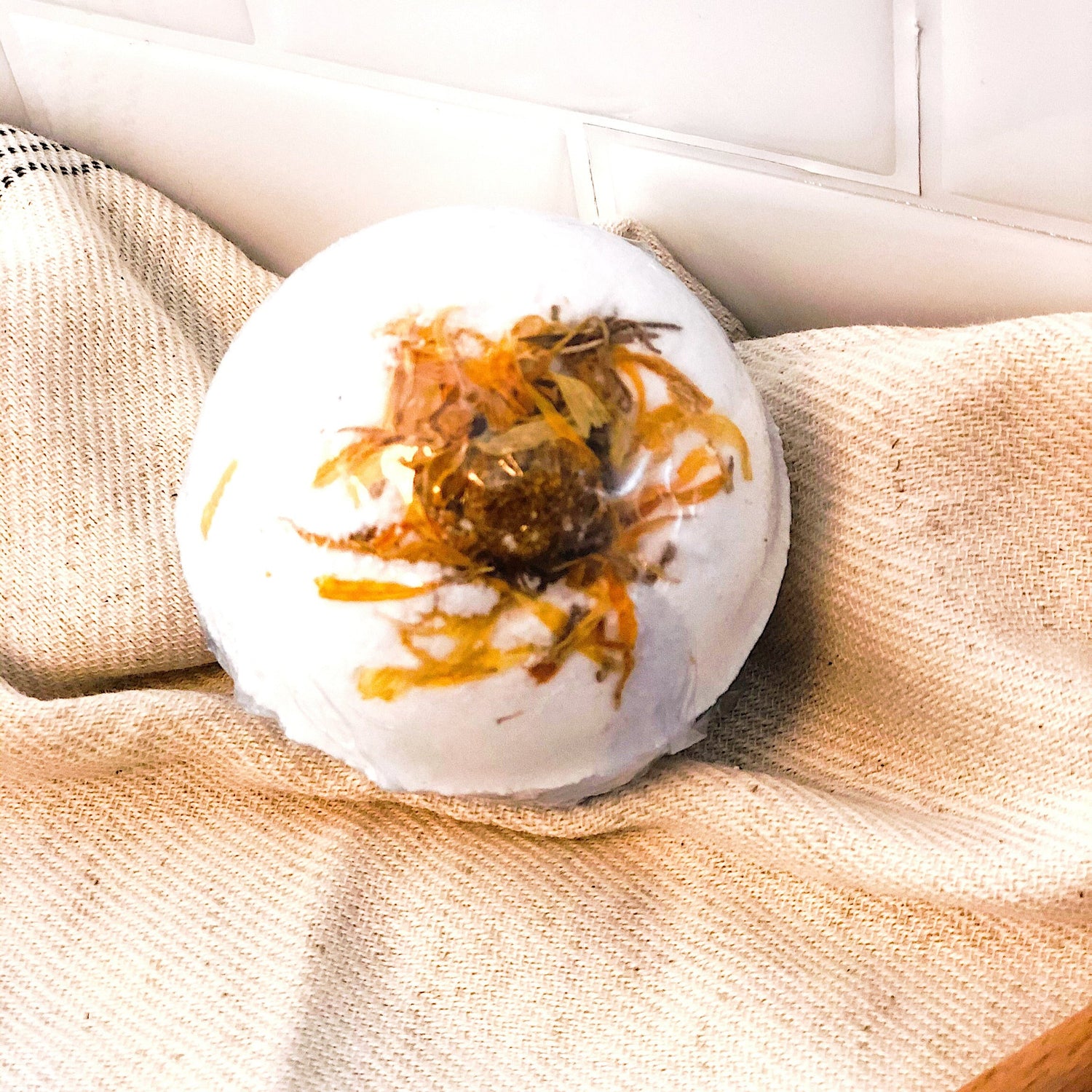 Organic Bath Bomb Sick Baby Bomb- Organic Bath Fizzie For Baby by Butter Me Up Organics