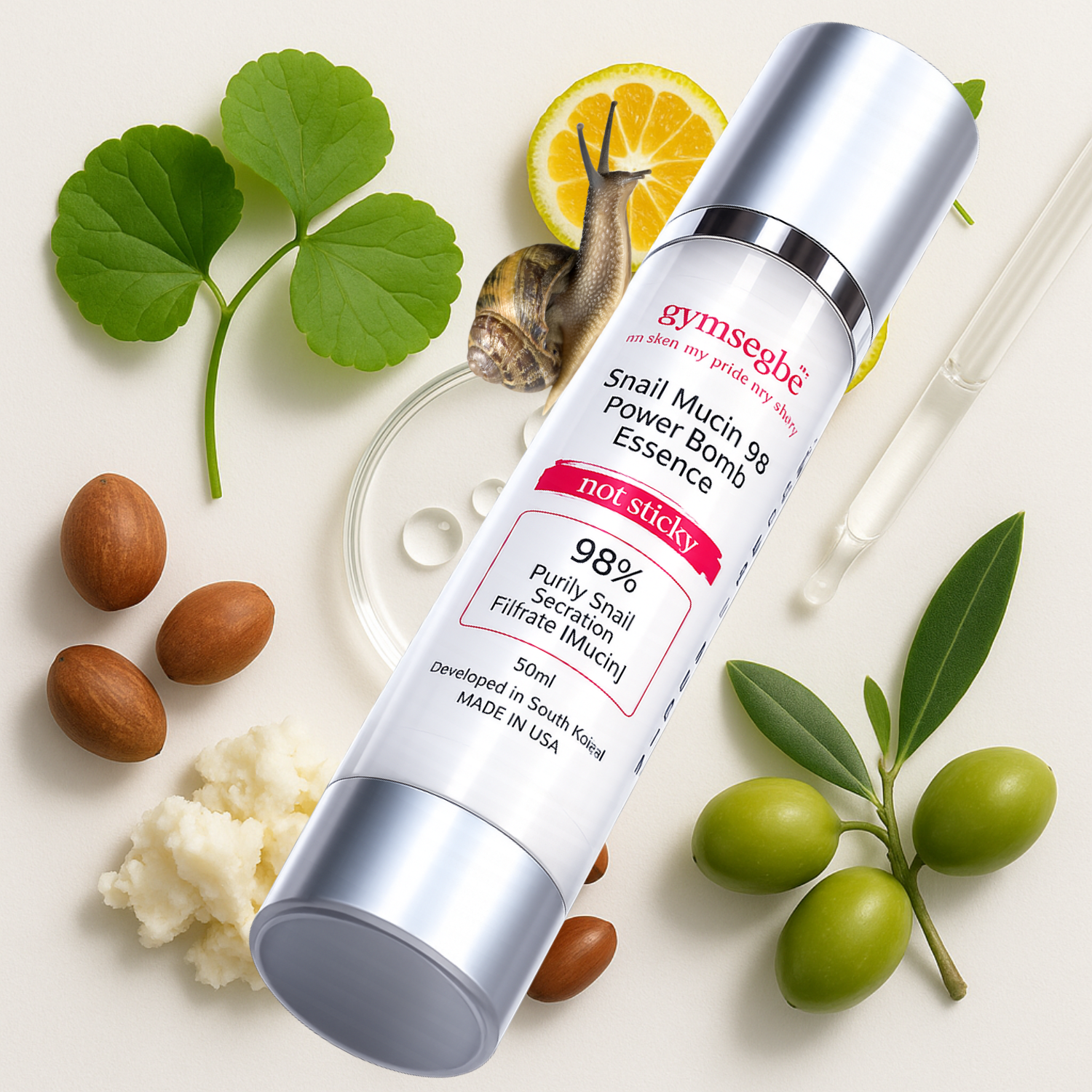 Snail Mucin 98 Power Bomb Essence by gymsegbë