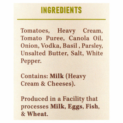 Vodka Cream Tomato Sauce by Di Bruno Bros.