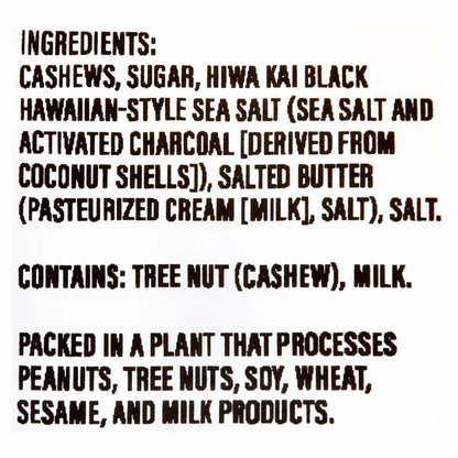 Black Lava Cashews by Di Bruno Bros.