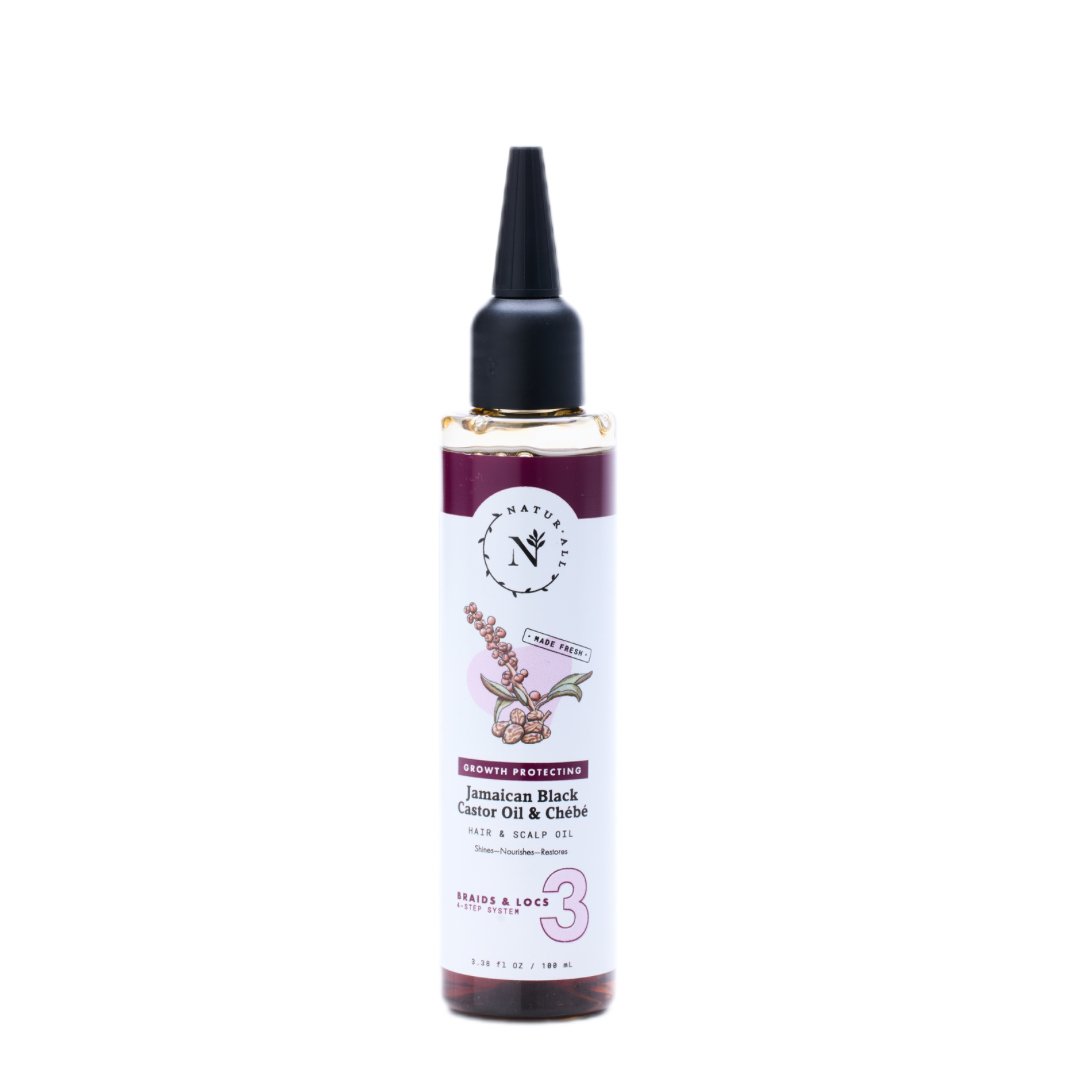 Jamaican Black Castor Oil and Chebe Ancient Growth Oil by NaturAll