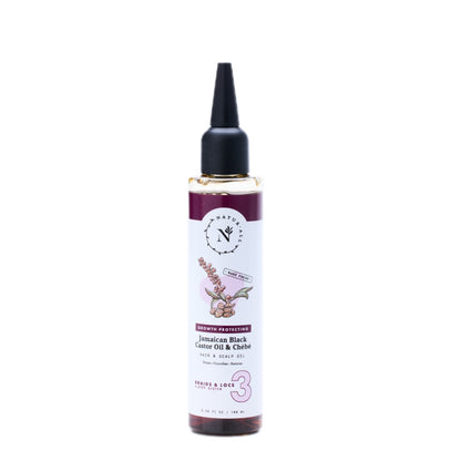 Jamaican Black Castor Oil and Chebe Ancient Growth Oil by NaturAll