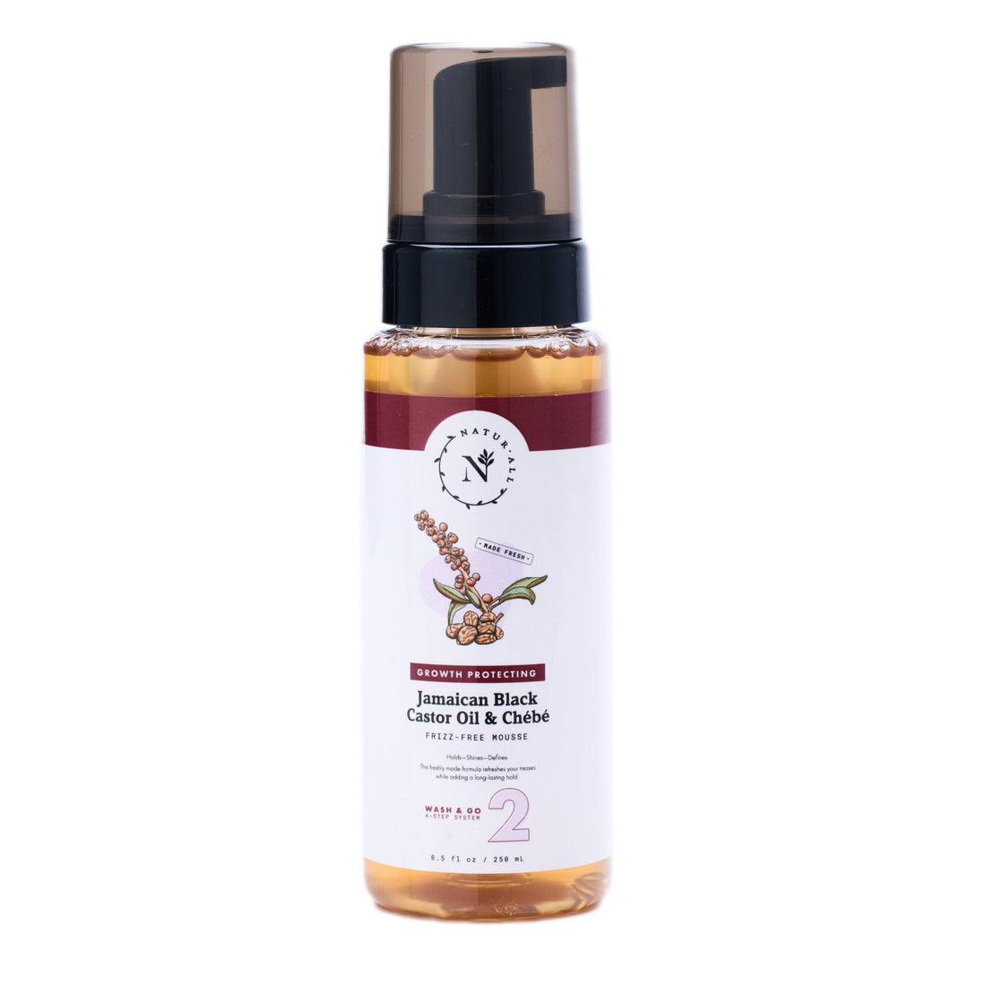 Jamaican Black Castor Oil and Chebe Ultimate Mousse by NaturAll