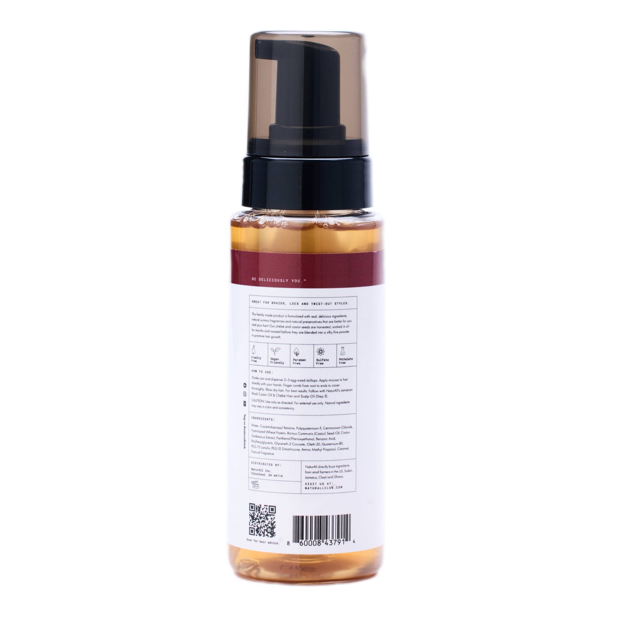 Jamaican Black Castor Oil and Chebe Ultimate Mousse by NaturAll